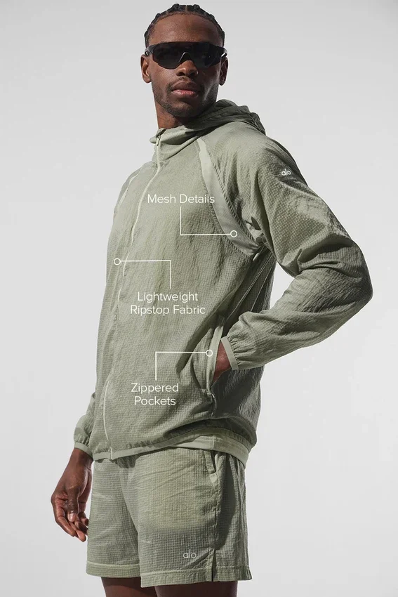 Chaqueta Game Time Ripstop - Limestone