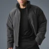 Chaqueta Notable de tejido elástico - Antracita