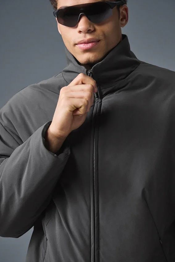 Chaqueta Notable de tejido elástico - Antracita