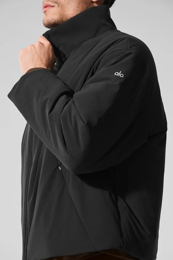 Chaqueta Notable de tejido elástico - Negro