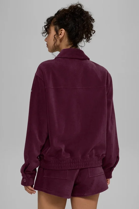 Chaqueta «On Duty» de micropana - Burdeos
