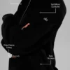Chaqueta «On Duty» de micropana - Negro