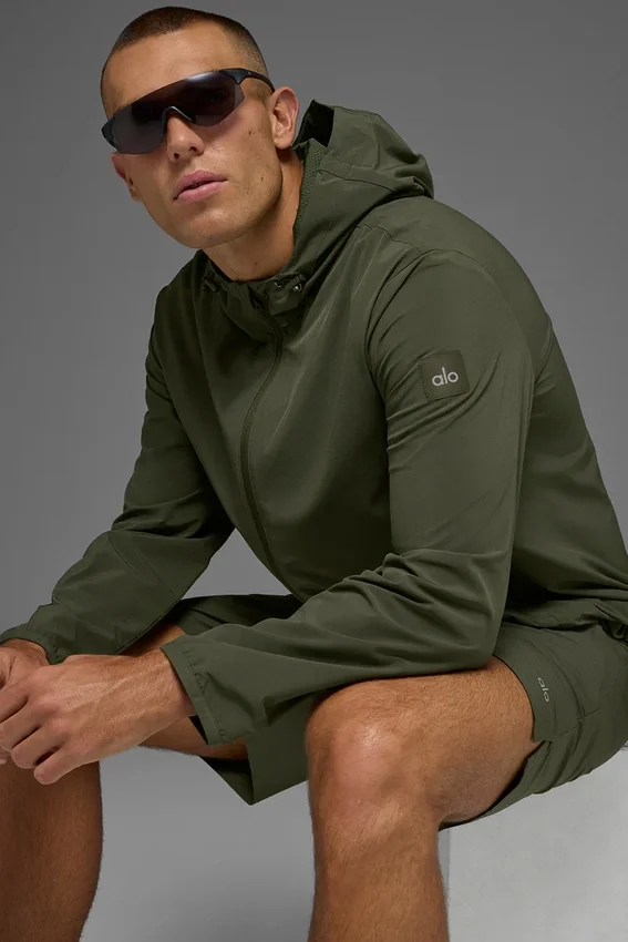 Chaqueta Performance On-The-Go - Verde oliva