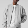 Chaqueta «Renown Varsity» - Gris jaspeado deportivo