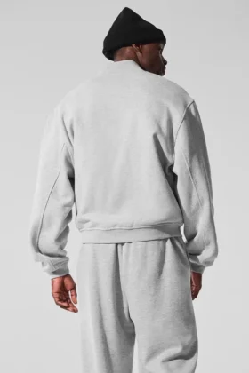 Chaqueta «Renown Varsity» – Gris jaspeado deportivo