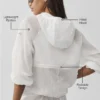 Chaqueta Ripstop Electric - Blanca