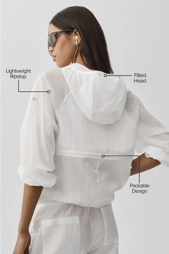 Chaqueta Ripstop Electric - Blanca