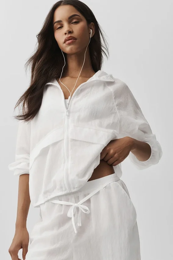 Chaqueta Ripstop Electric - Blanca