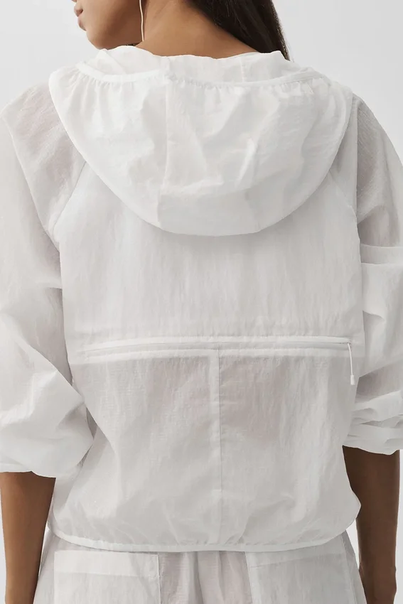 Chaqueta Ripstop Electric - Blanca