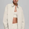 Chaqueta «Shacket» Socialite - Hueso