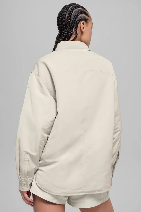 Chaqueta «Shacket» Socialite - Hueso