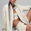 Chaqueta «Shacket» Socialite - Hueso