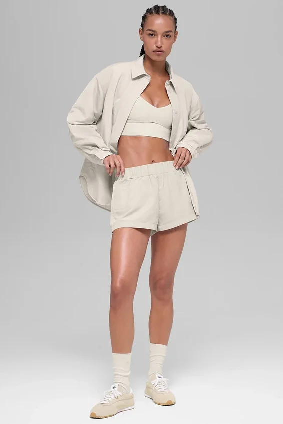 Chaqueta «Shacket» Socialite - Hueso