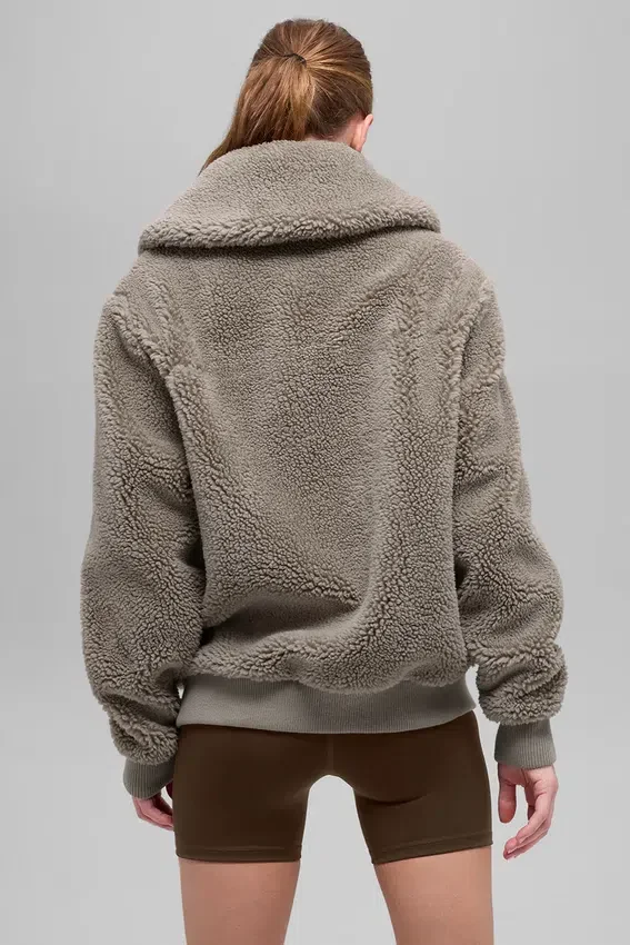 Chaqueta Sherpa Downtown - Cacao claro