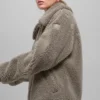 Chaqueta Sherpa Downtown - Cacao claro