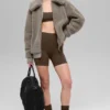 Chaqueta Sherpa Downtown - Cacao claro