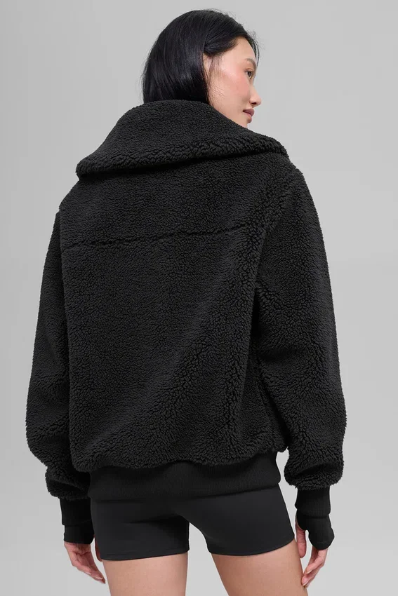 Chaqueta Sherpa Downtown - Negro