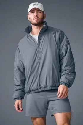 Chaqueta sin cremallera Latitude Light Weight 1/2 Zip - Gris acero