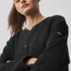 Chaqueta Take Note de forro polar - Negro