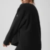 Chaqueta Take Note de forro polar - Negro