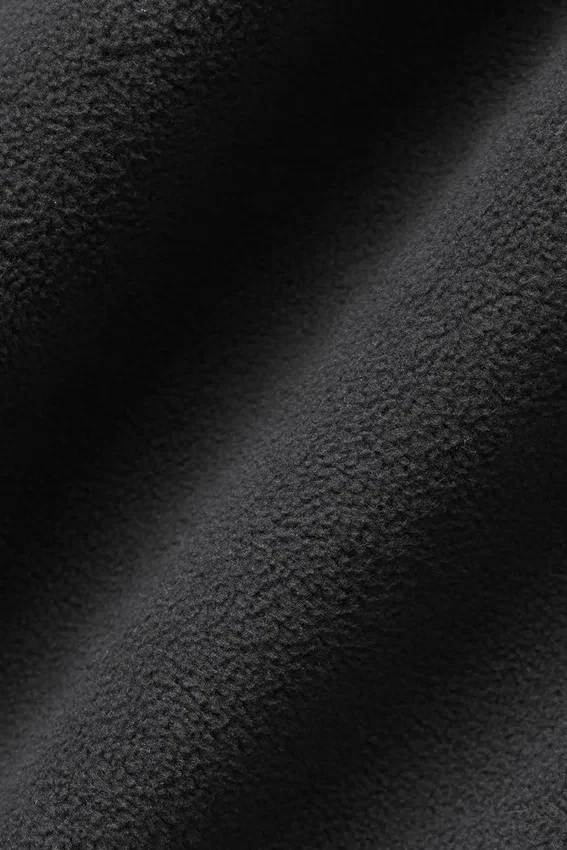 Chaqueta Take Note de forro polar - Negro
