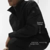 Chaqueta Takeaway Track con cremallera completa - Negro