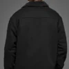 Chaqueta tipo «shacket» de lona - Negro