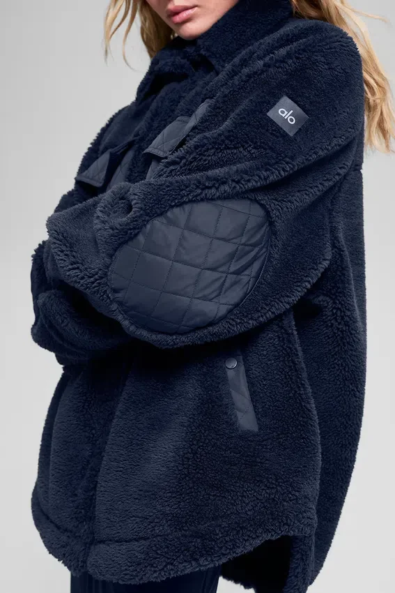 Chaqueta tipo «shacket» Sherpa Edge - Azul marino