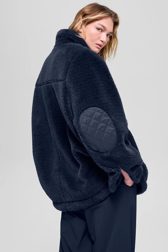 Chaqueta tipo «shacket» Sherpa Edge - Azul marino