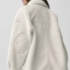 Chaqueta tipo «shacket» Sherpa Edge - Marfil