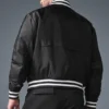 Chaqueta universitaria Afterglow - Negra