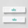 Cinta para el sudor Glow (pack de 2) - Blanco/Verde abeto