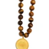 Collar mala de ojo de tigre