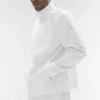 Conquer Max con cuello alto y cremallera completa - Blanco