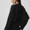 Cárdigan de lana y cachemira «New Class Tie» — Negro