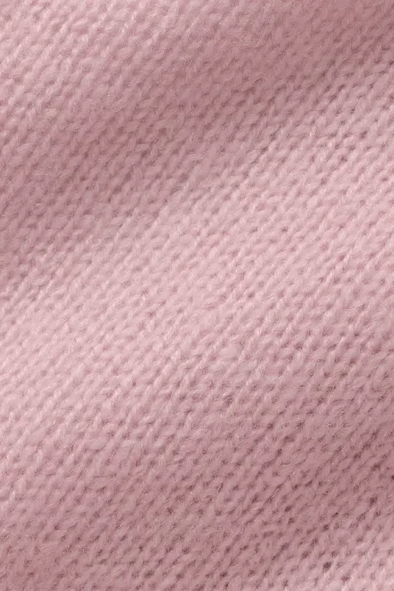 Cárdigan «New Class Tie» de lana y cachemira — Rosa vintage