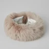 Diademas Wintersun de peluche sintético de lujo - Oat