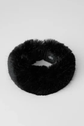 Diademas Wintersun de piel sintética opulenta – Negro