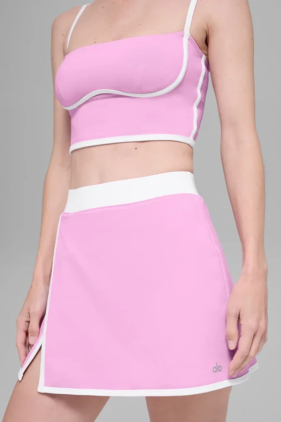 Falda aerodinámica Airbrush - Rosa Candy Heart/Blanco