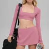 Falda Alo Softsculpt Precision - Rosa silvestre