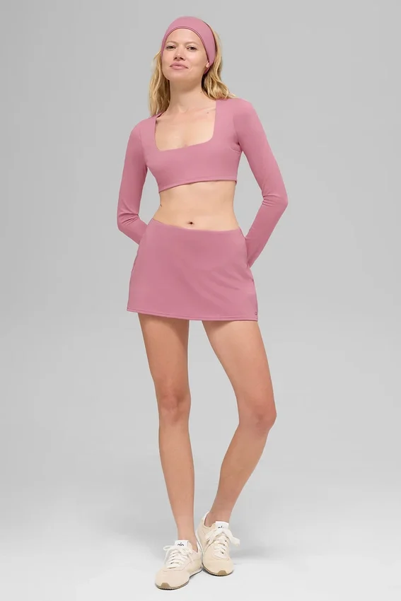 Falda Alo Softsculpt Precision - Rosa silvestre