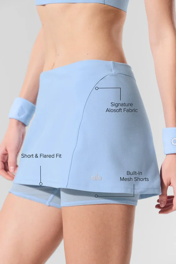 Falda Alosoft «Serve It up» - Azul concha