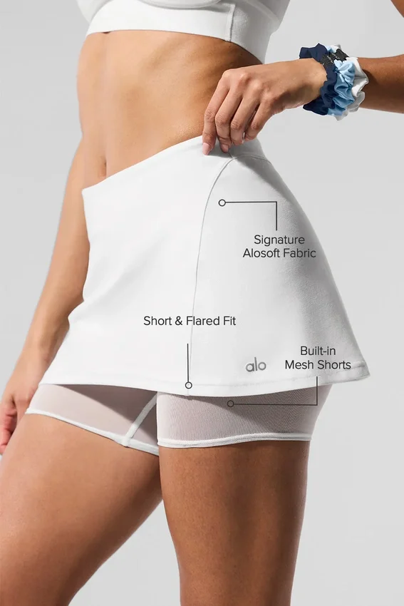 Falda Alosoft «Serve It up» - Blanco