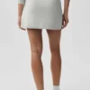 Falda cargo de punto Scholar - Blanco jaspeado