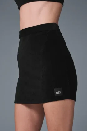 Falda de micropana para las vacaciones de invierno – Negra