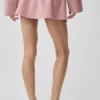 Falda de talle bajo favorita de las fans - Rosa vintage