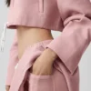 Falda de talle bajo favorita de las fans - Rosa vintage