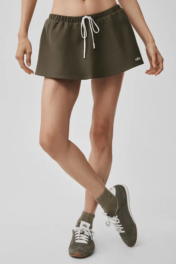 Falda de talle bajo favorita de los fans - Olive Tree