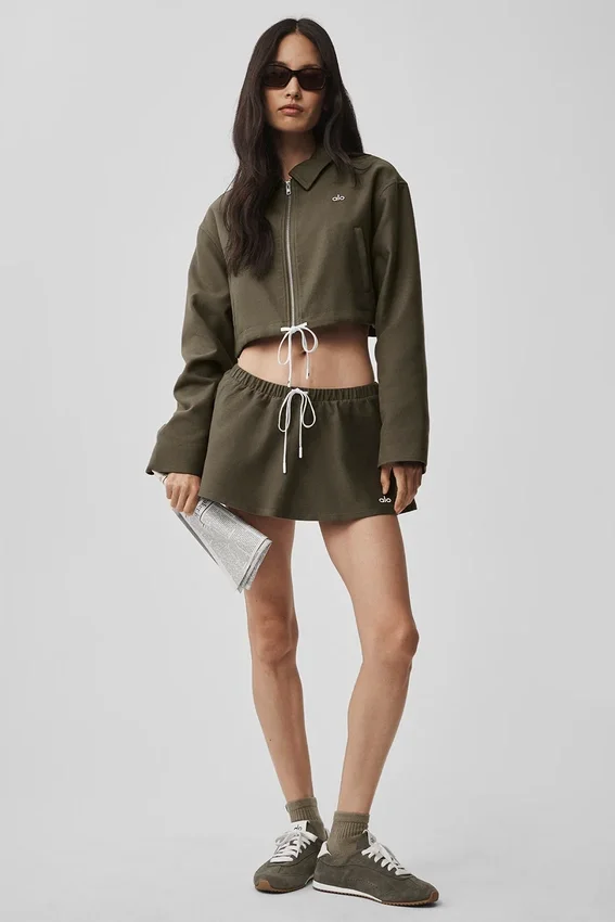 Falda de talle bajo favorita de los fans - Olive Tree