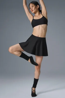 Falda de tenis «Airlift Down the Line» - Negro